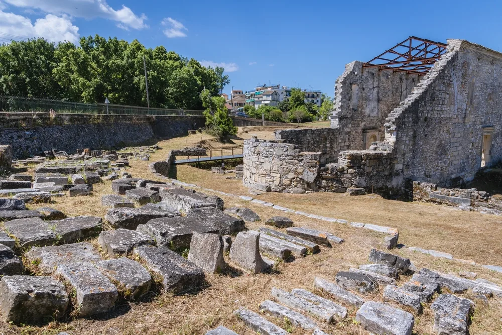 Corfu Ruins Paleopolis
