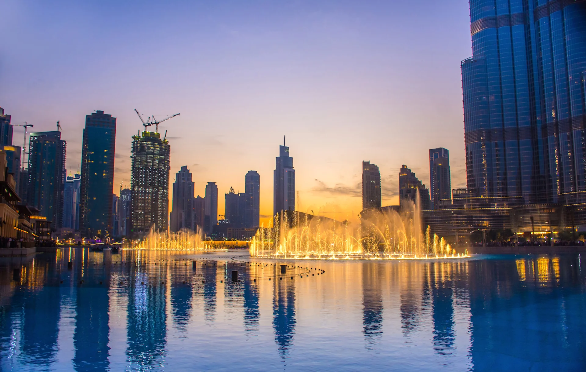 Dubai Water Fontain