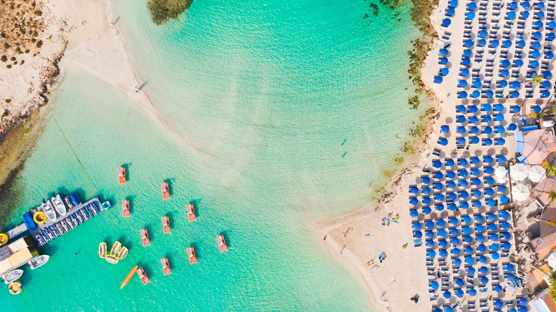 Cyprus Birdview Nissi Beach