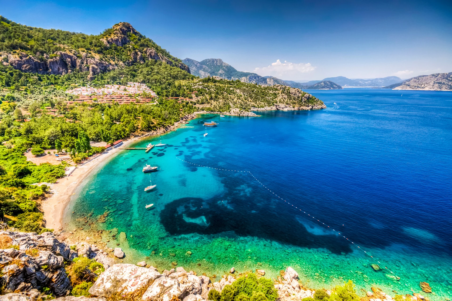 Marmaris Coast in Türkey