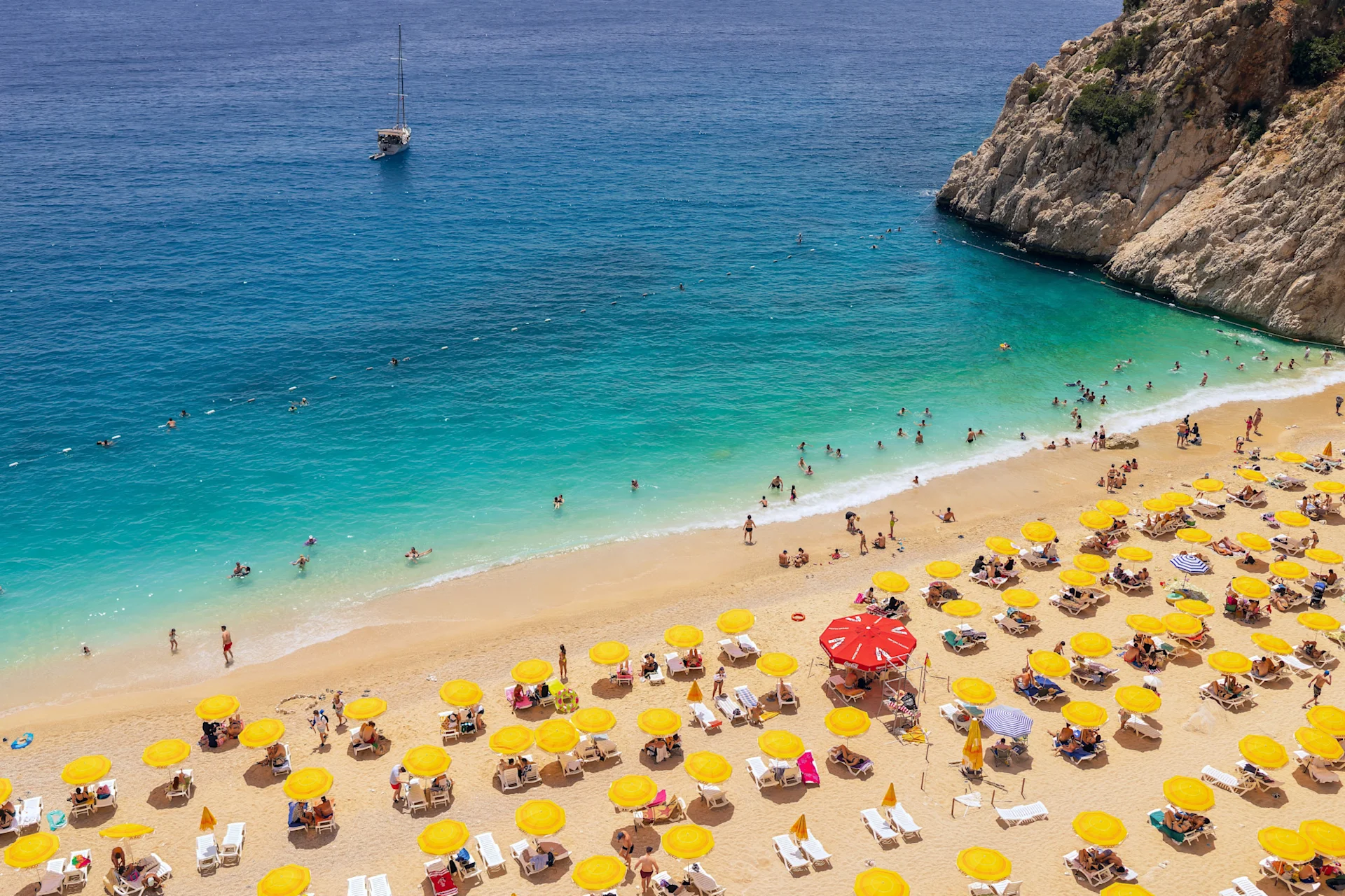 Kaputas Beach in Türkiye