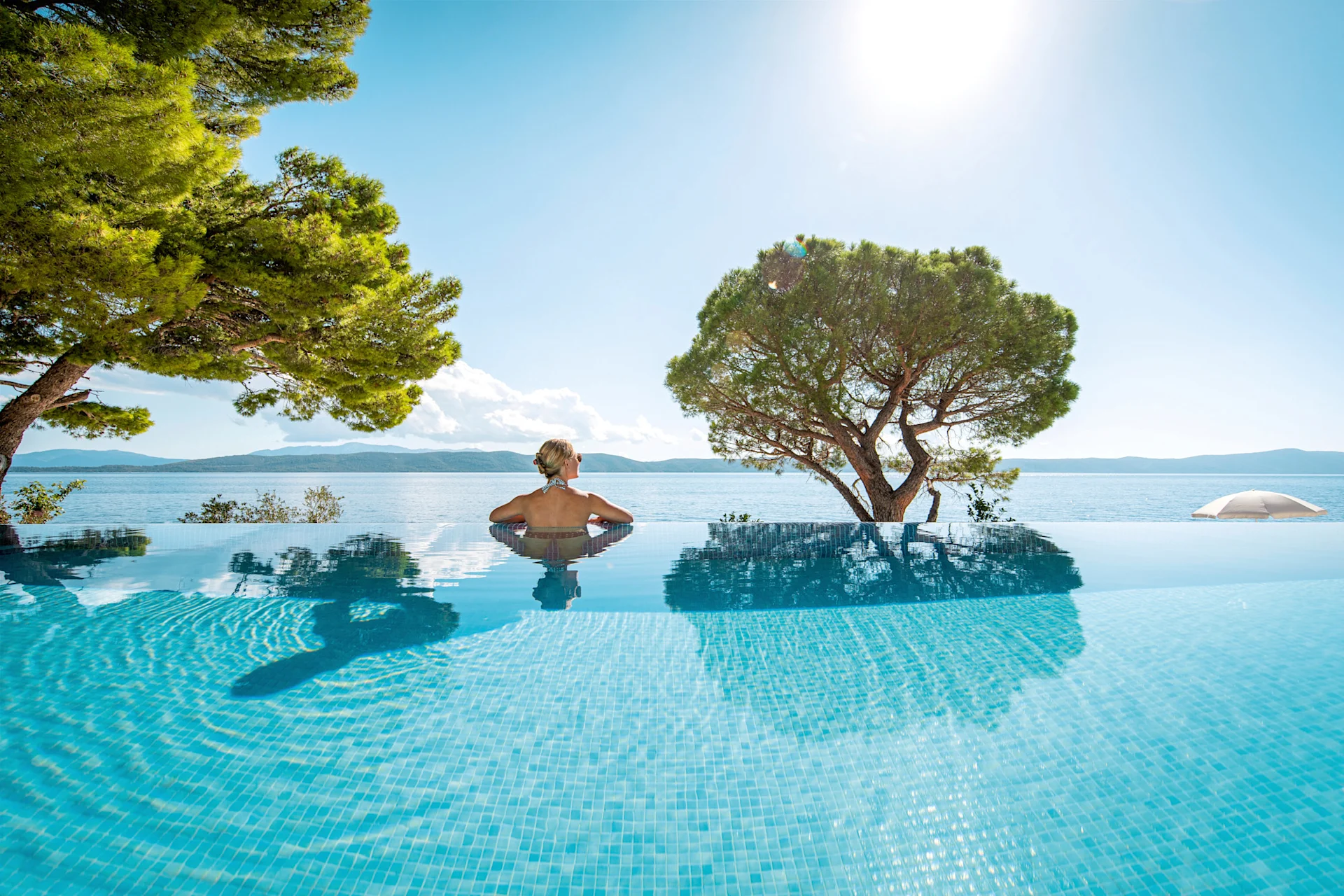 Infinity Pool at TUI BLUE Makarska in Croatia