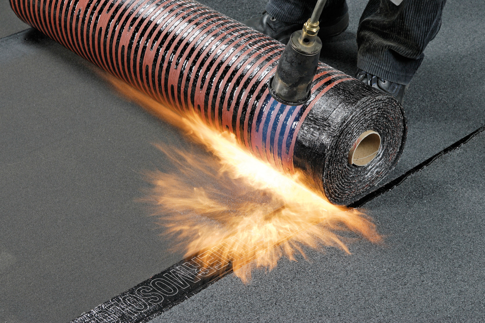 Couches bitumineuses de finition SBS BMI Belgium