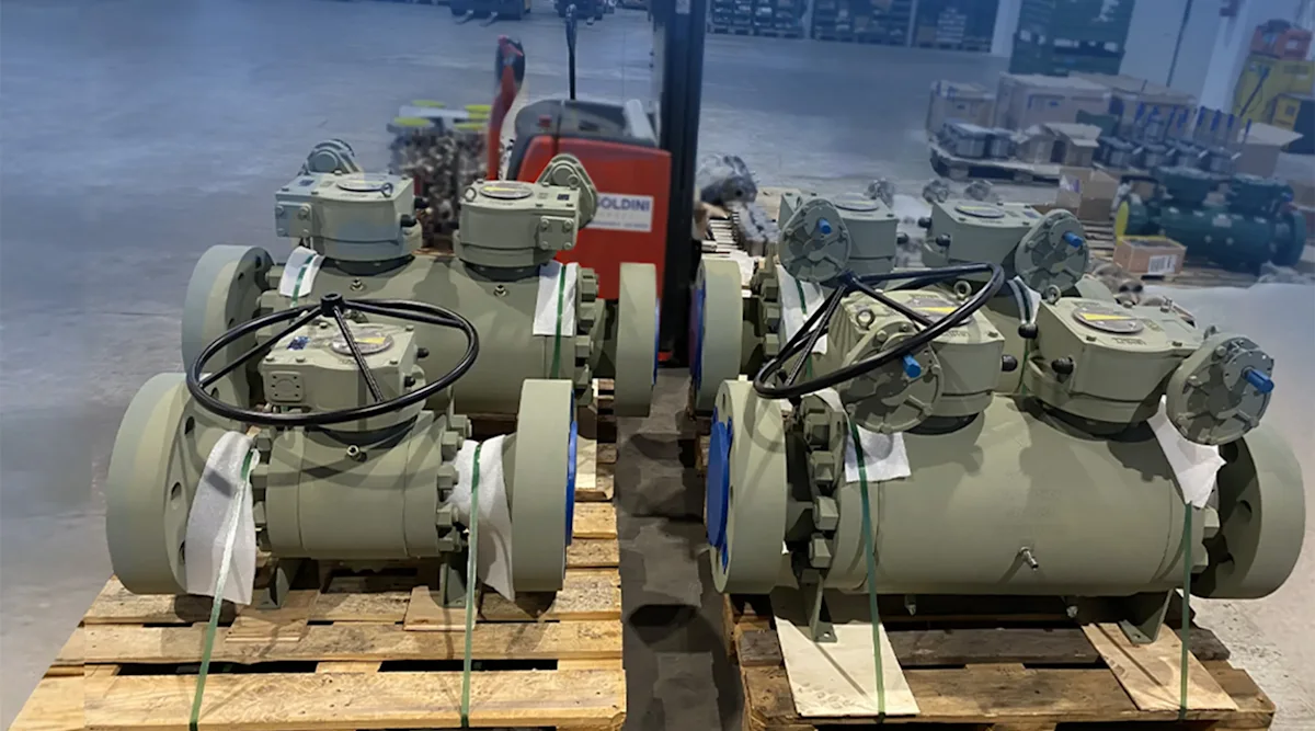 High-Pressure Trunnion Ball & DBB Valves Successfully Delivered for a Strategic Project in Iraq