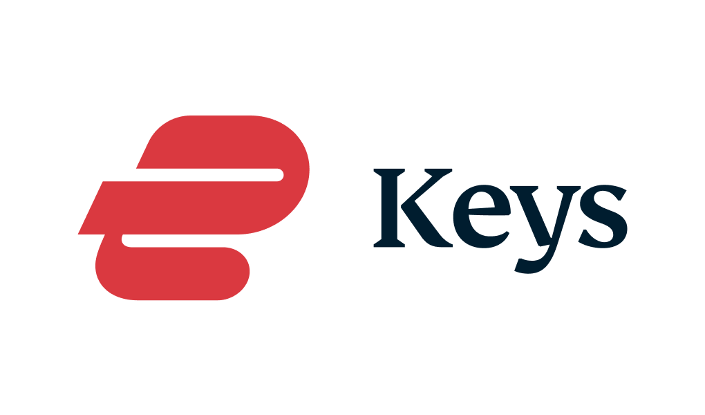 ExpressVPN Keysin lyhyt logo.