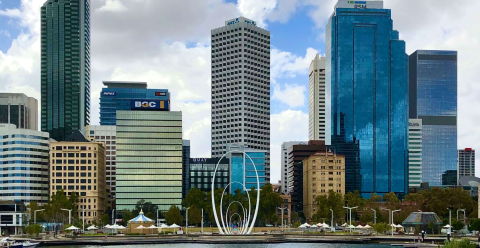 Perth binaları.