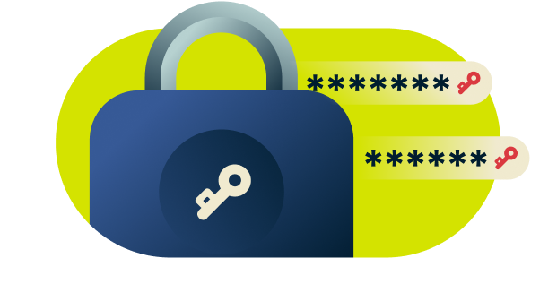 Gespeicherte Logins in ExpressVPN.