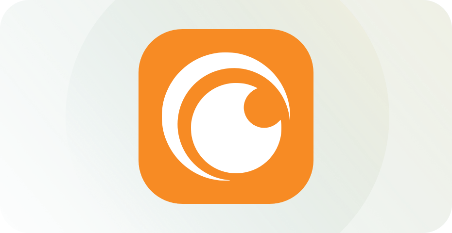 Crunchyroll logo.