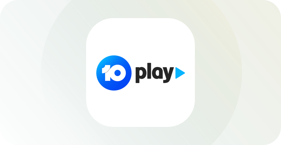 Logo do 10 play.