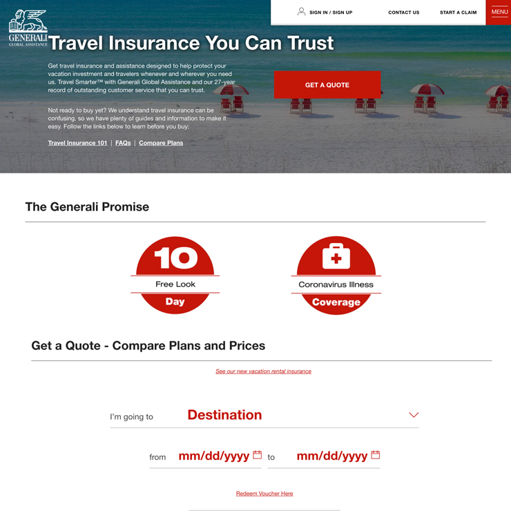 reviews on generali travel insurance