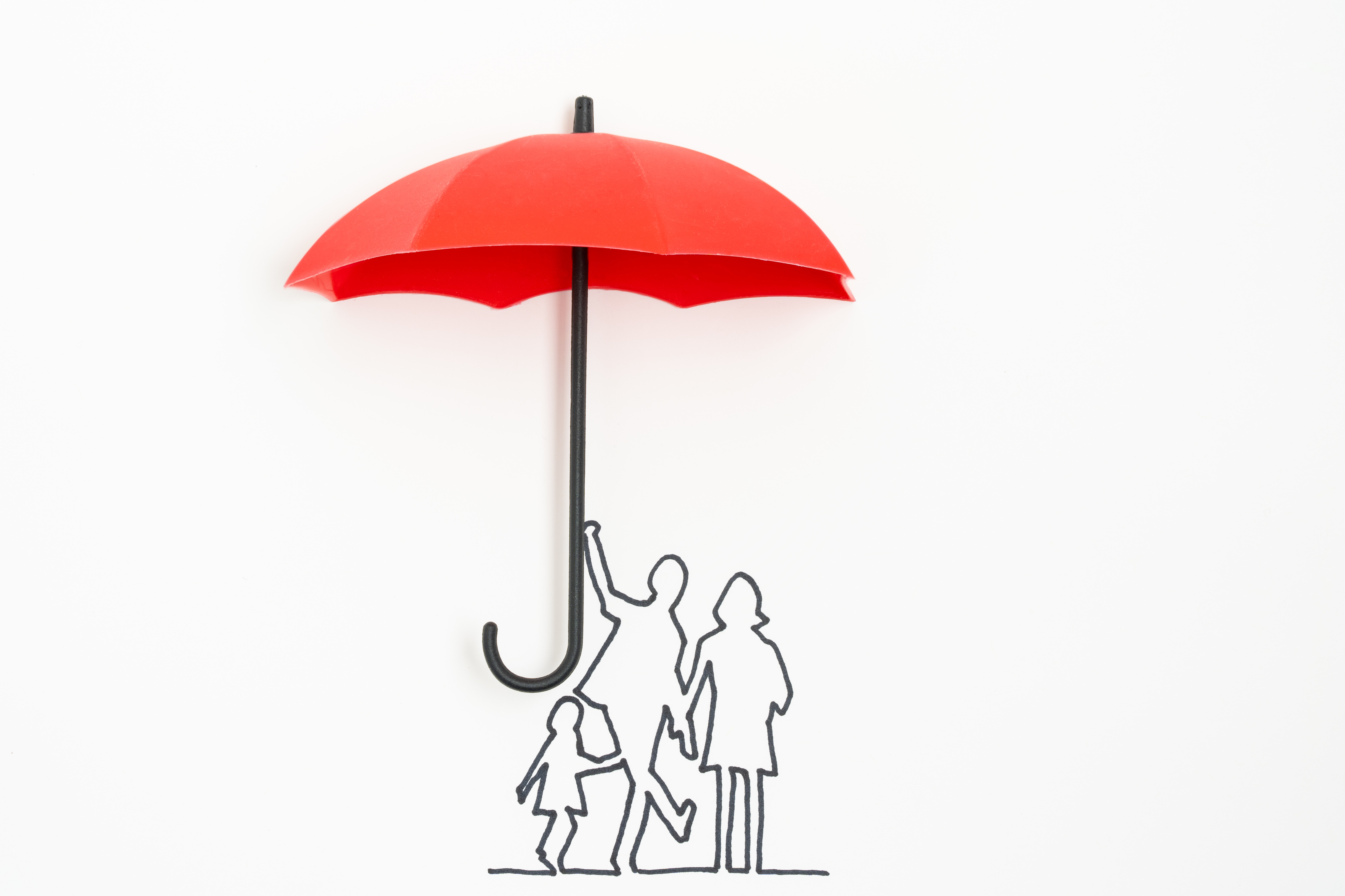 red-umbrella-family