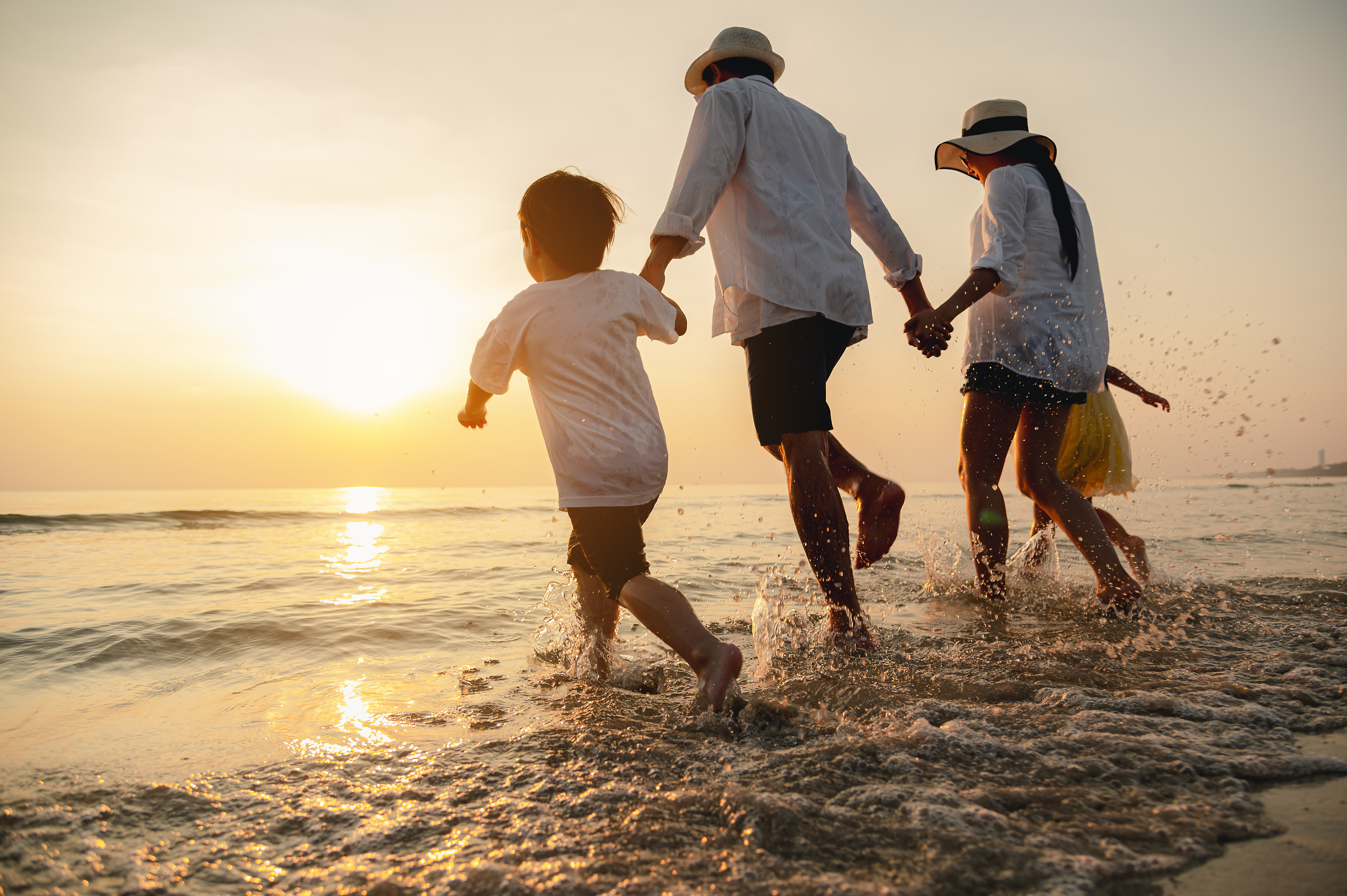 family-beach