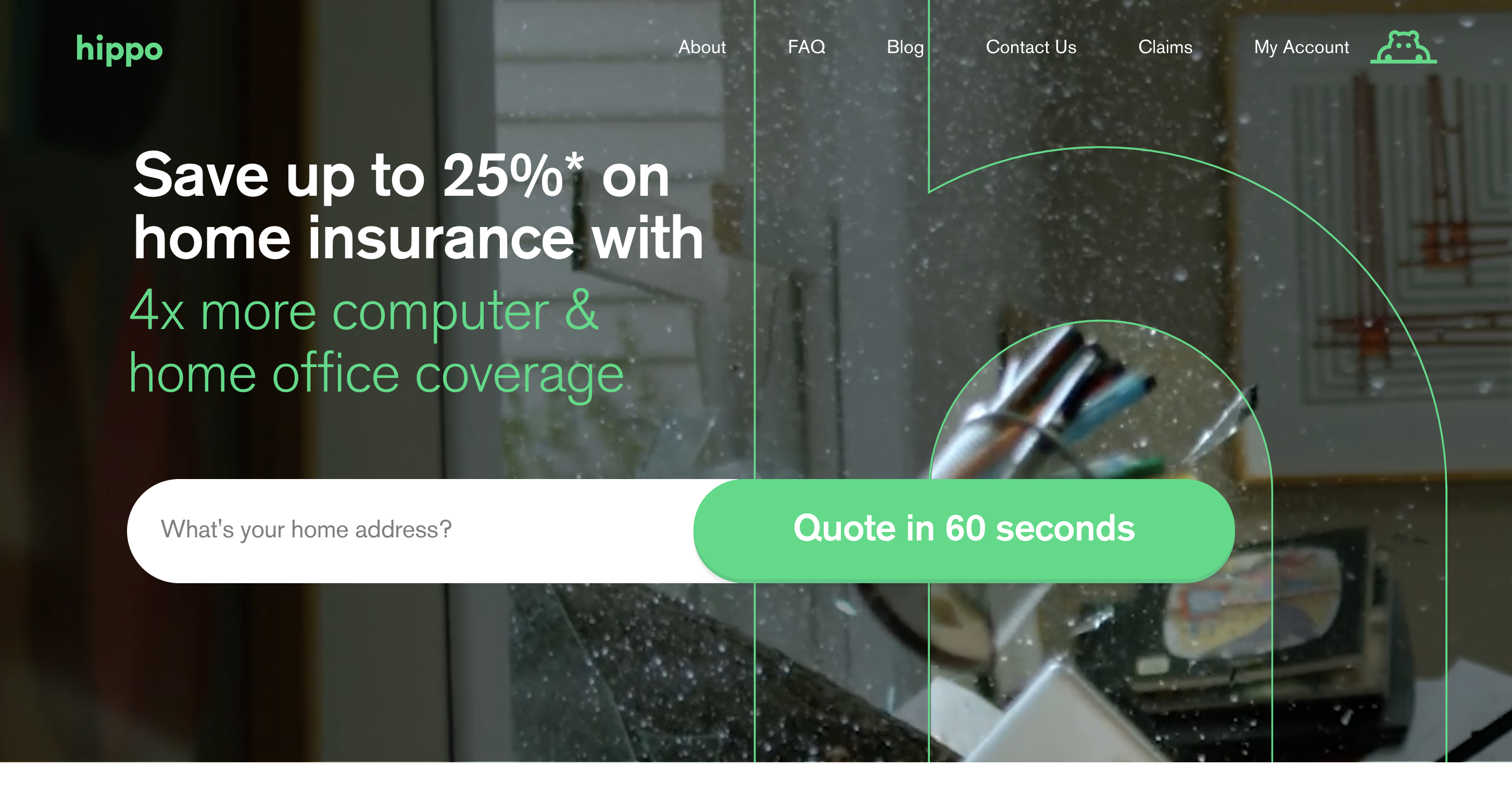 Hippo Insurance screen shot