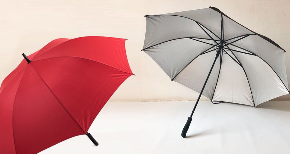two-umbrellas