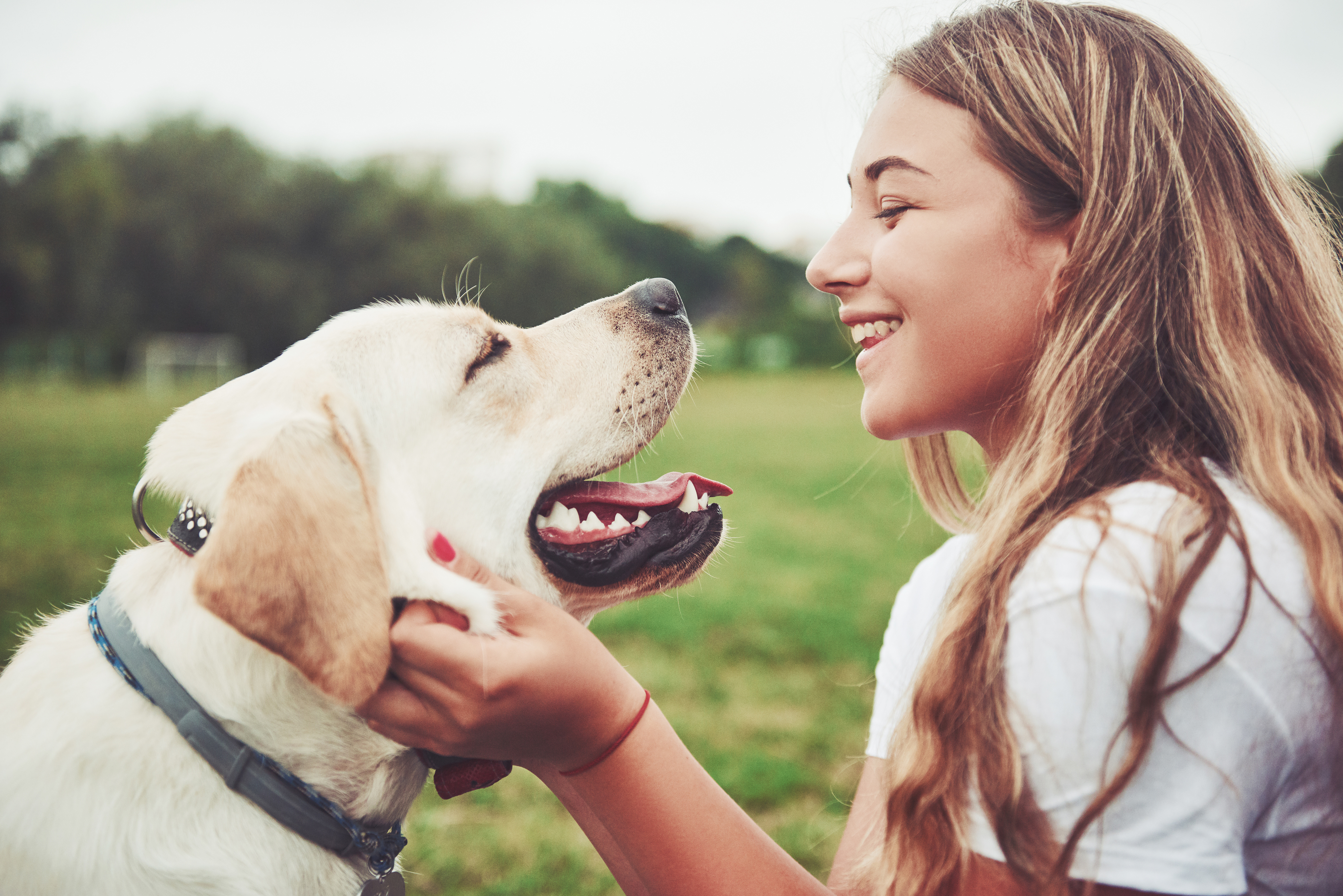 woman-with-dog