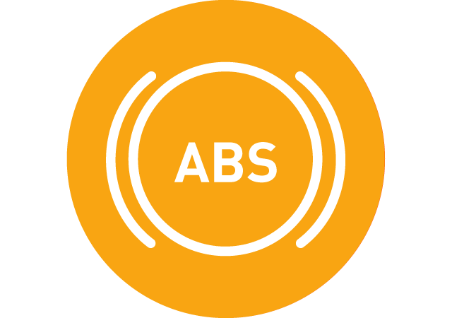 Das Symbol für den Ausfall der ABS-Funktion