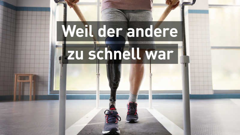 Autobahnplakat 2019 mit der Aufschrift 