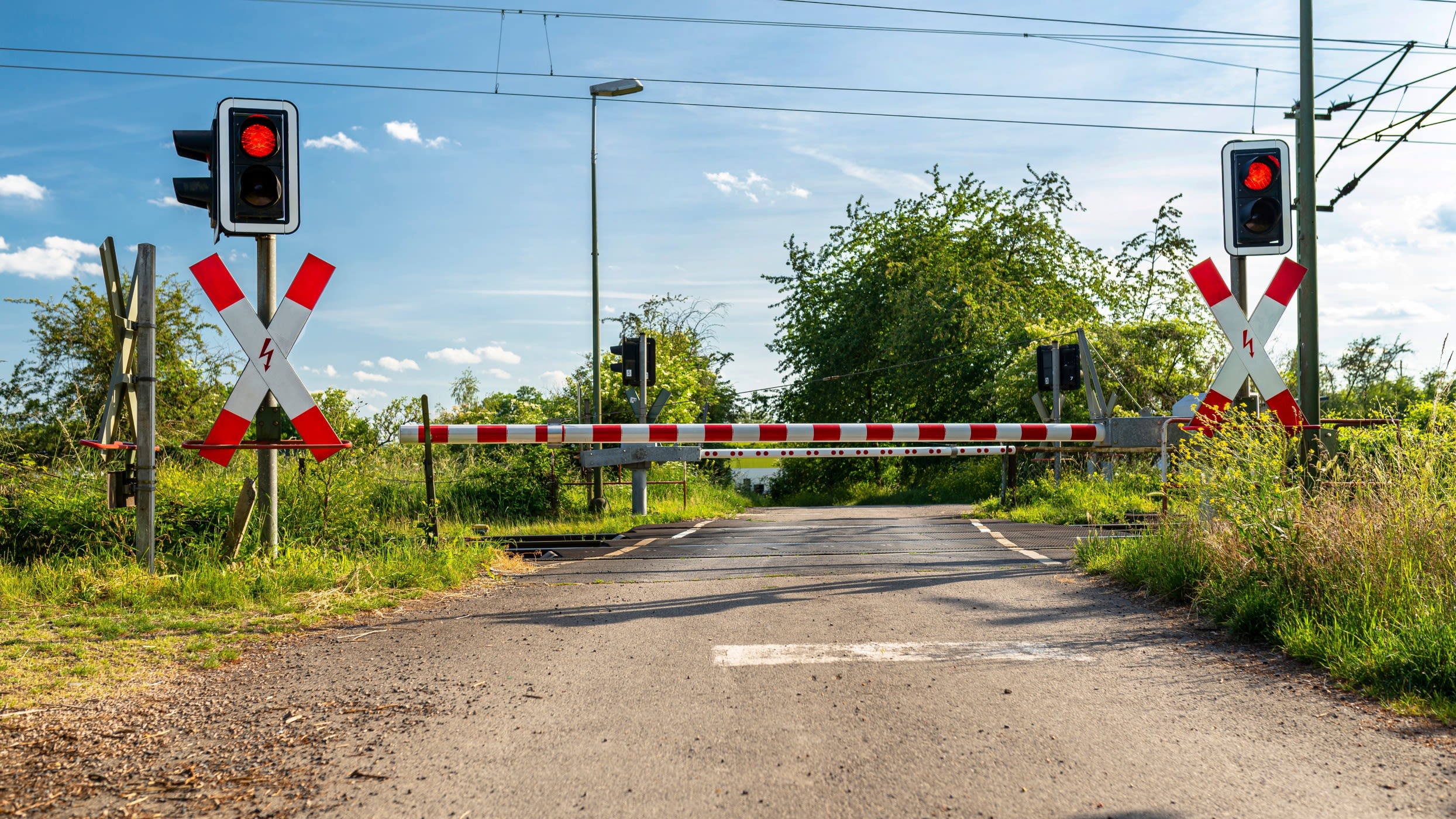 Wie Verhalten Sie Sich Jetzt Richtig Bahnübergang www.runtervomgas.de
