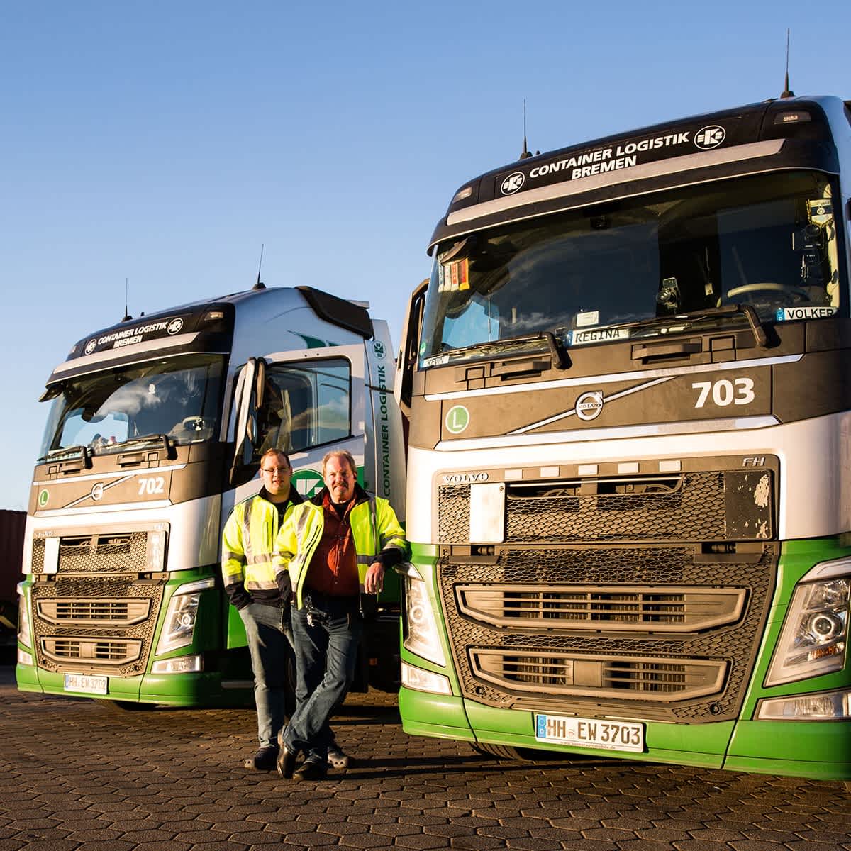 Zwei Lkw-Fahrer, eine Leidenschaft: Auf Tour mit Vater und Sohn.