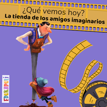 niña abrazando a un señor ilustracion del corto