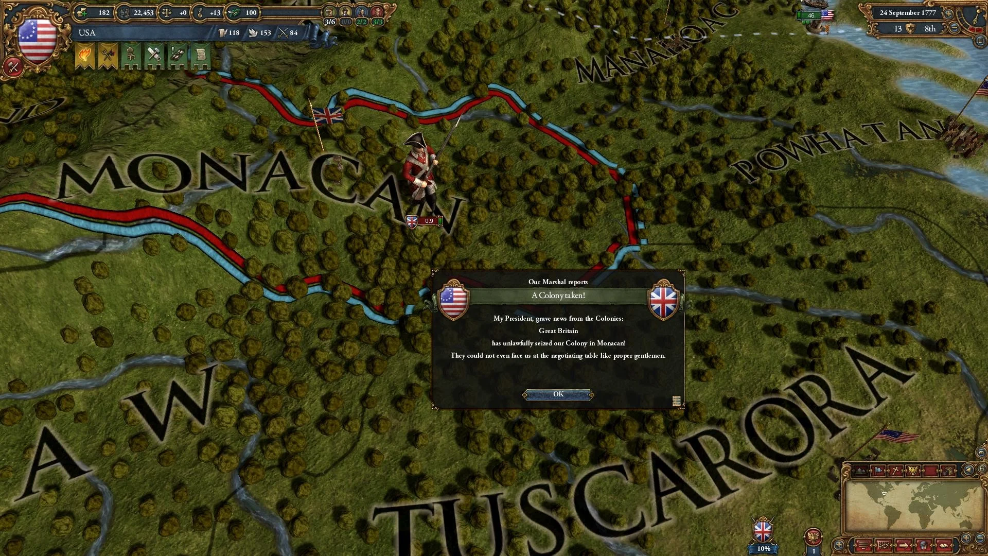 Europa Universalis IV: American Dream (screenshot 5)