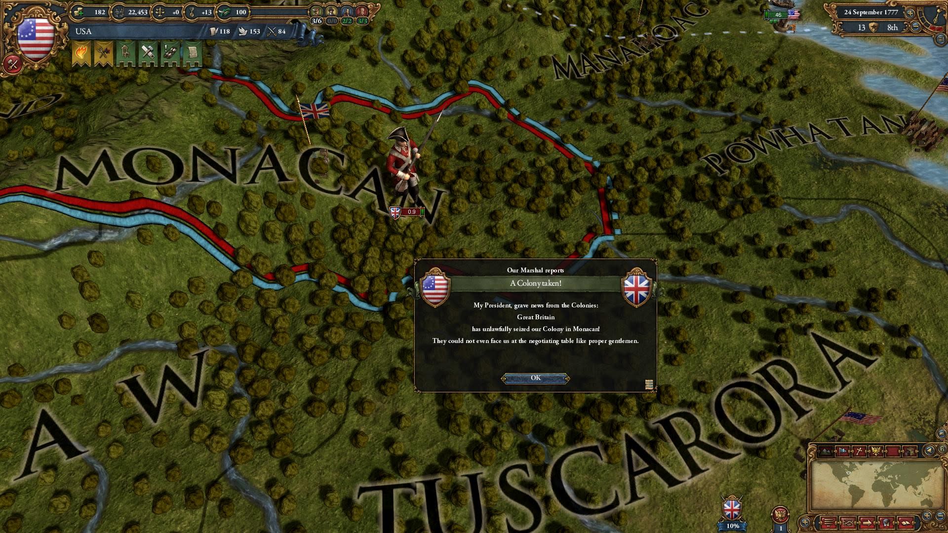 Europa Universalis IV: American Dream (screenshot 5)