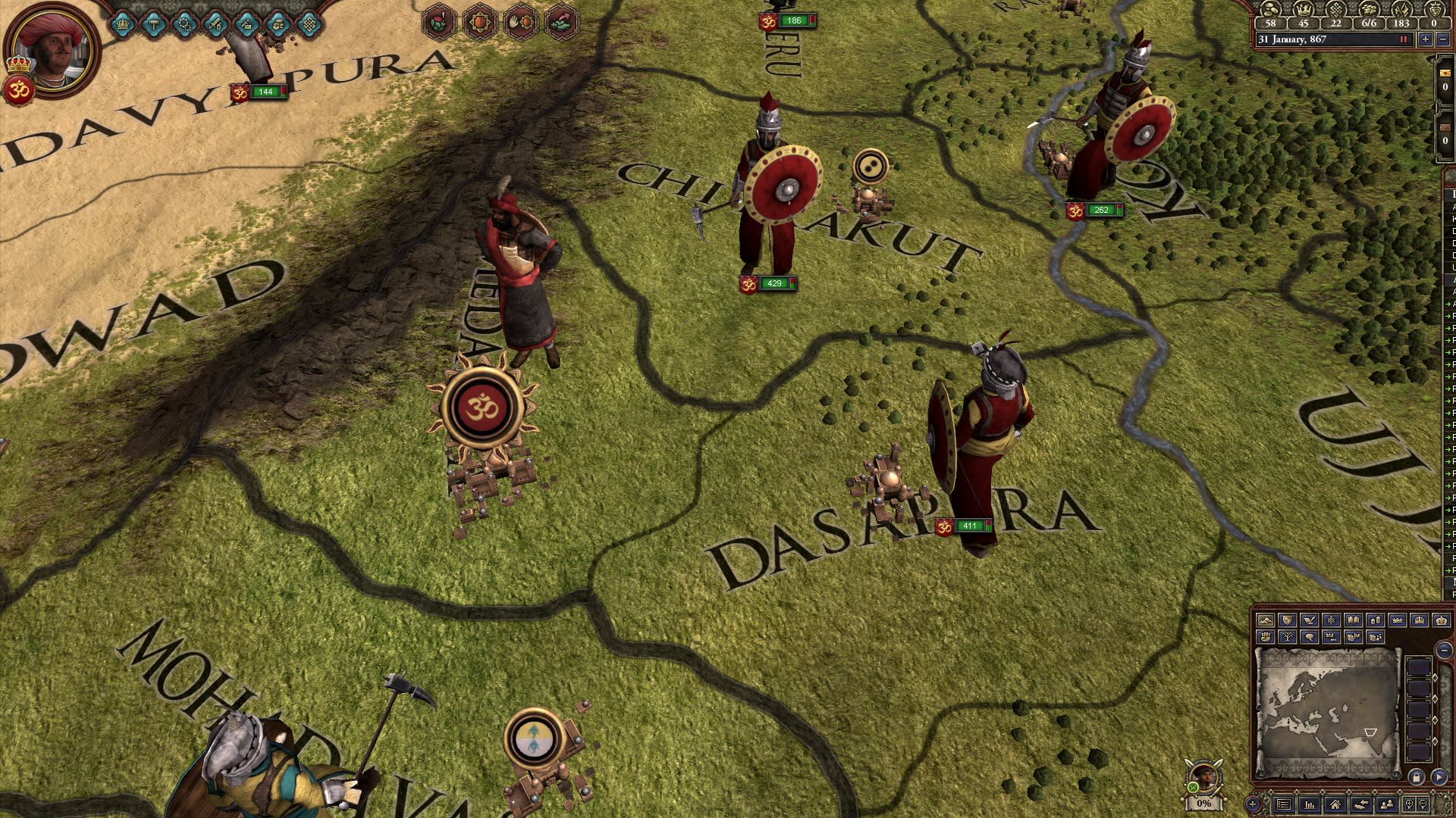 Crusader Kings II: Rajas of India (screenshot 3)