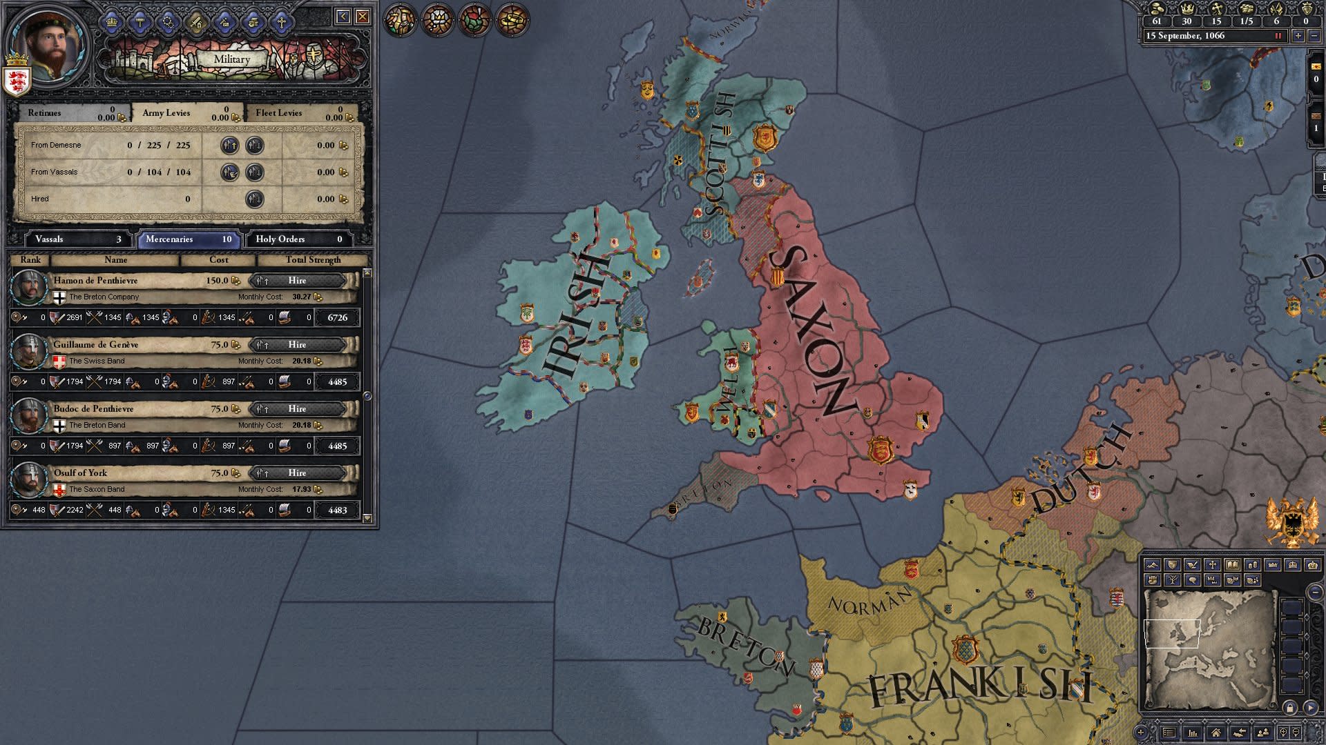 Crusader Kings II: Celtic Portraits (screenshot 6)