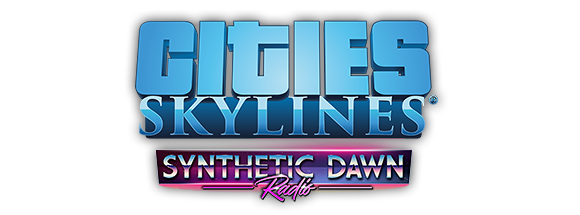 Cities: Skylines - Synthetic Dawn Radio - logo