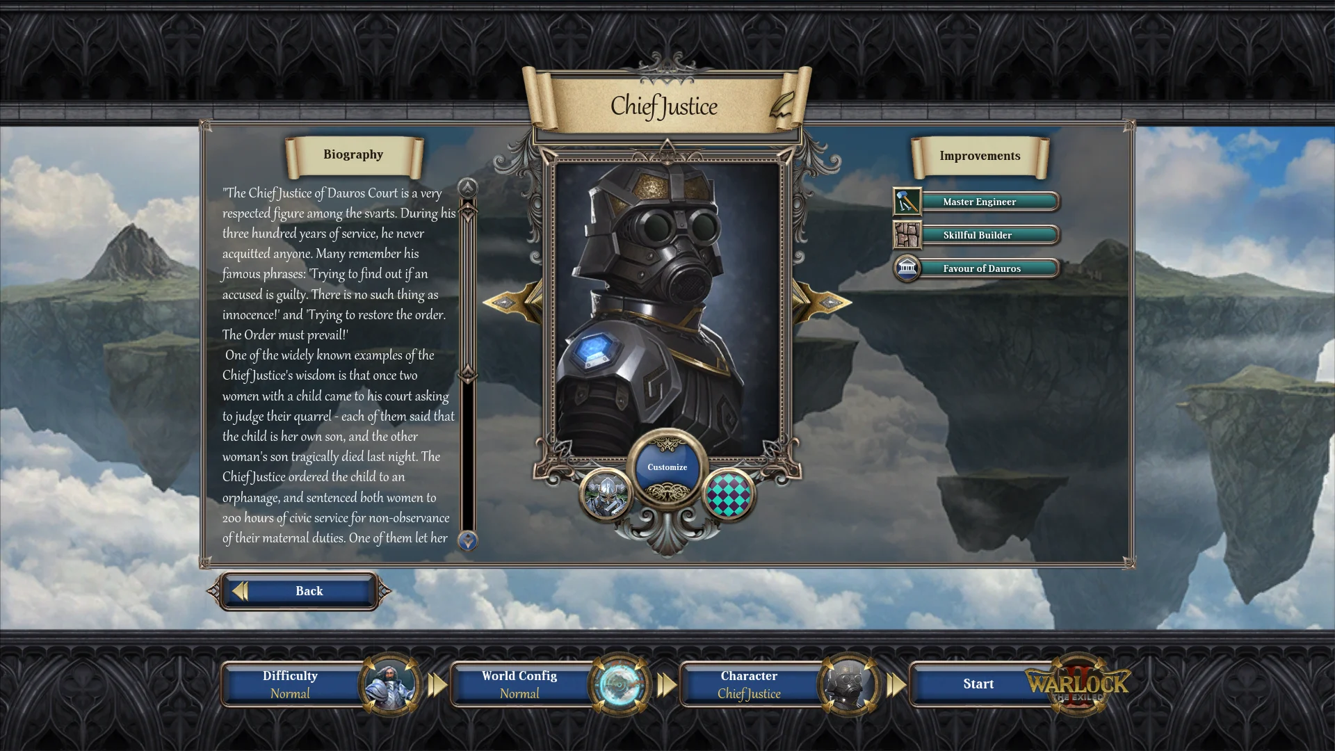 Warlock 2: The Exiled - Three Mighty Mages (screenshot 1)