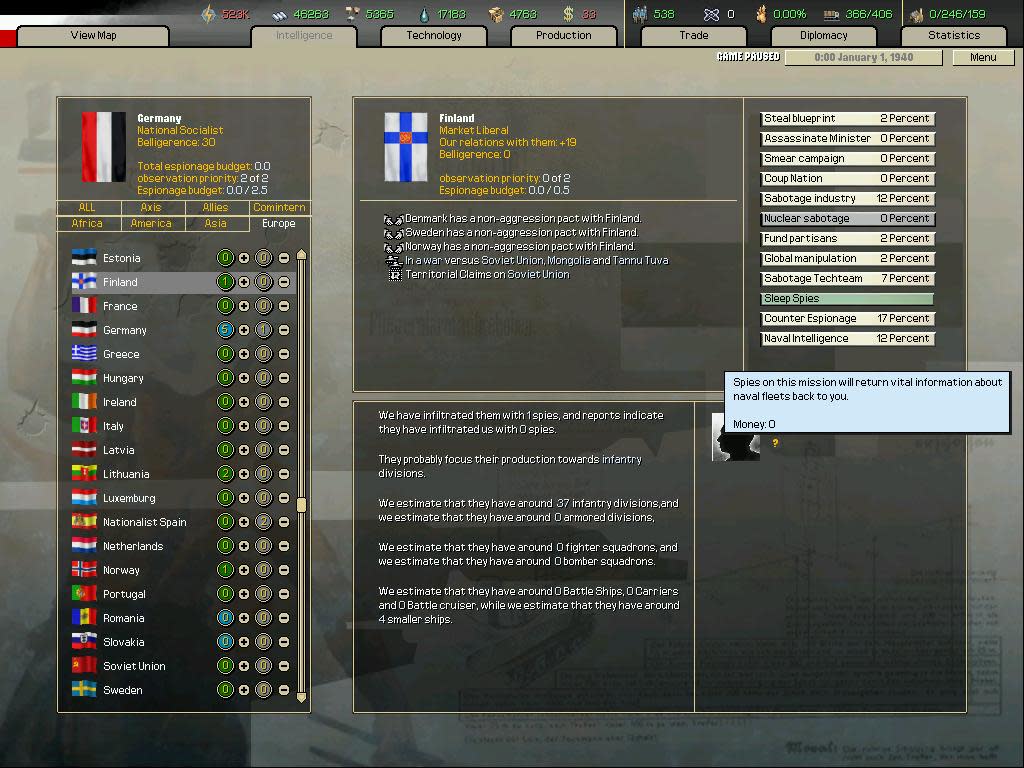 Arsenal of Democracy: A Hearts of Iron Game (screenshot 2)
