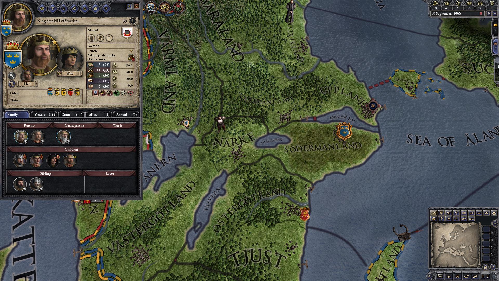 Crusader Kings II: Dynasty Shields Charlemagne (screenshot 4)