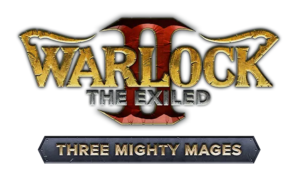Logotype for Warlock 2: The Exiled - Three Mighty Mages