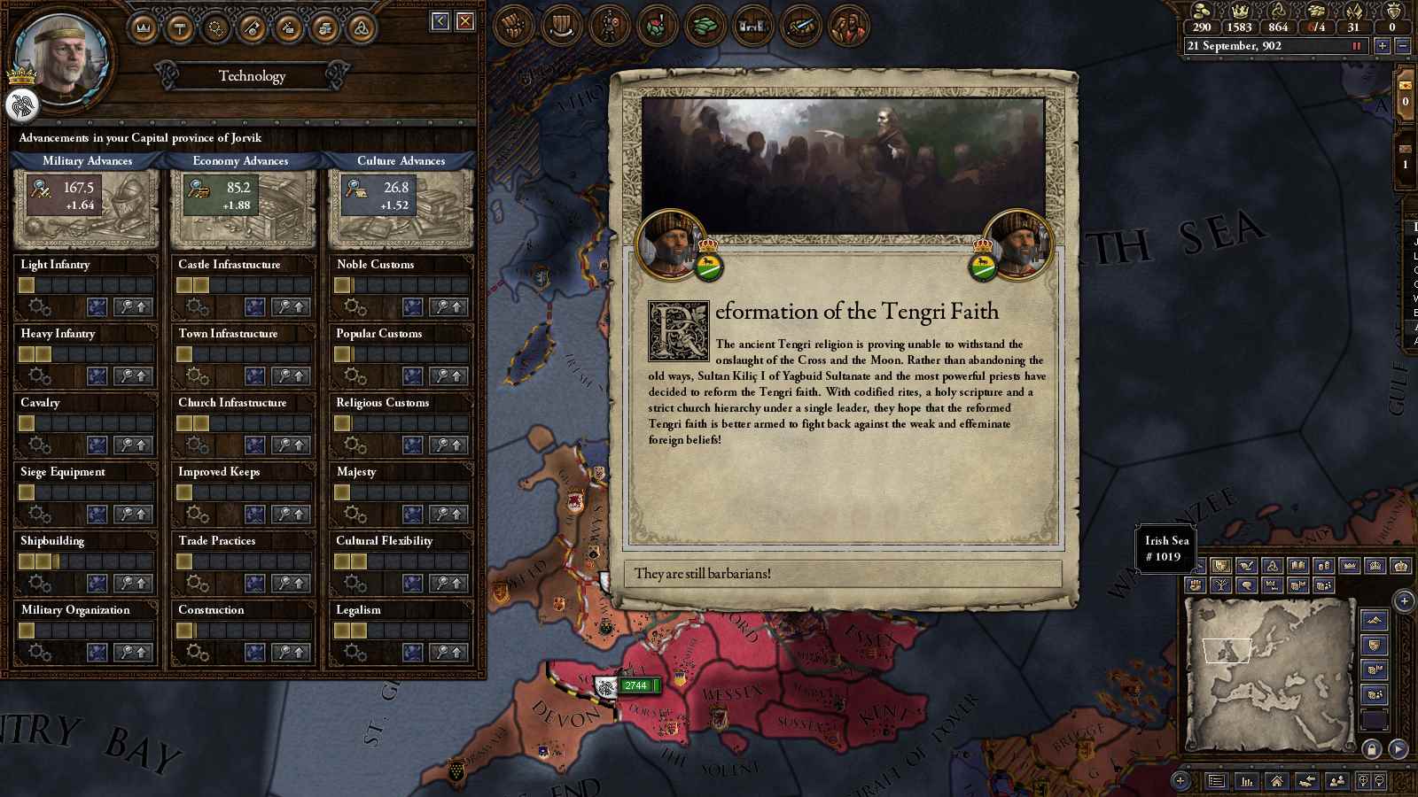 Crusader Kings II: The Old Gods (screenshot 7)