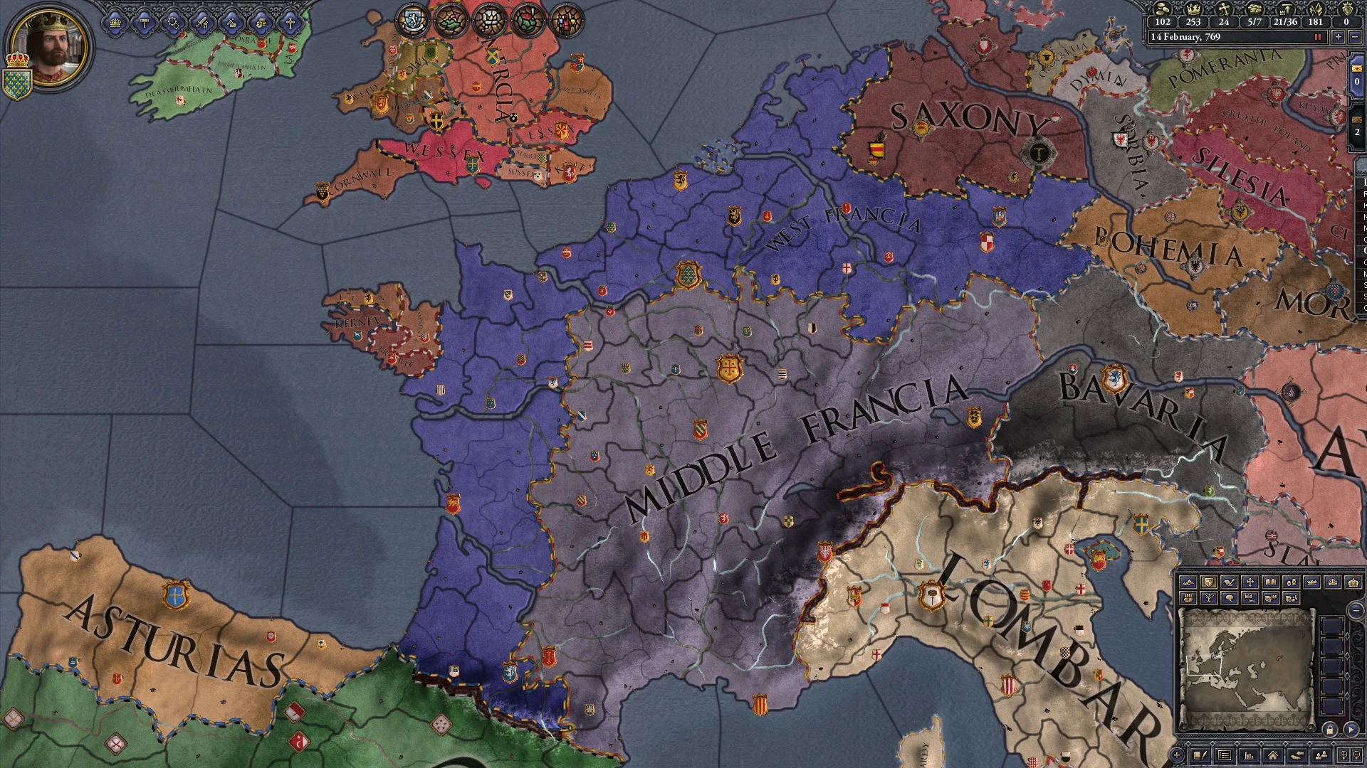 Crusader Kings II: Charlemagne (screenshot 1)