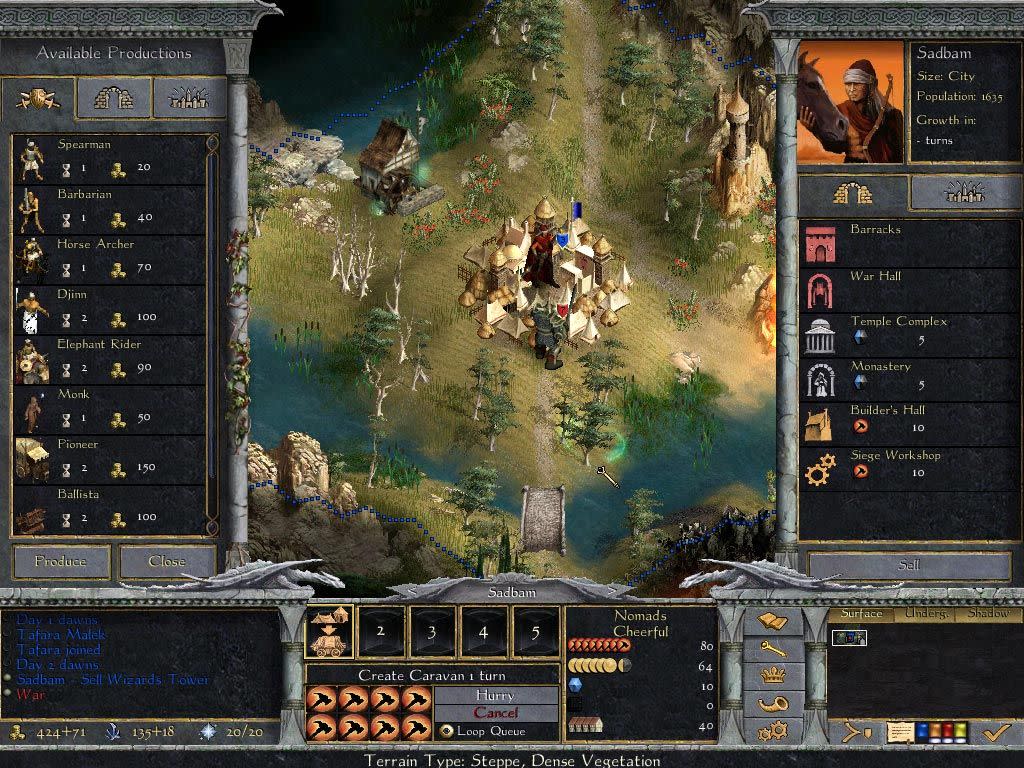 Age of Wonders: Shadow Magic (screenshot 5)