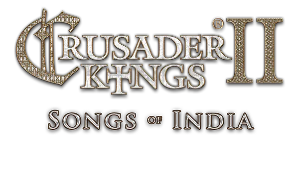 Logotype for Crusader Kings II: Songs of India