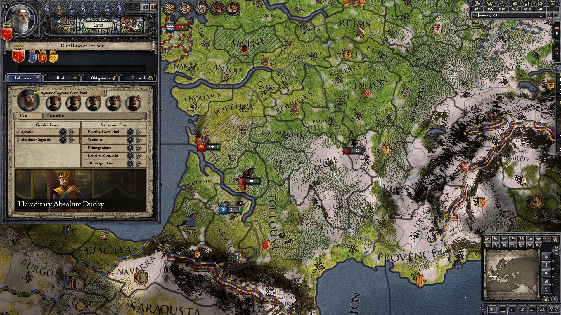 Crusader Kings II: Conclave (screenshot 1)