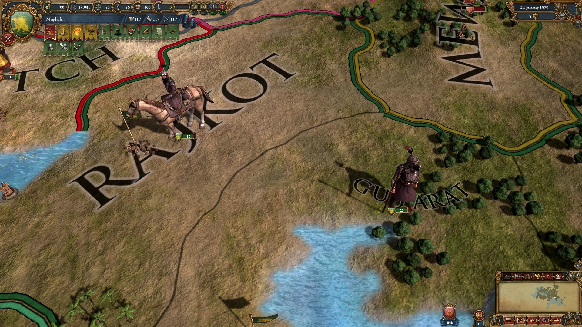 Europa Universalis IV: Indian Subcontinent Unit Pack (screenshot 1)