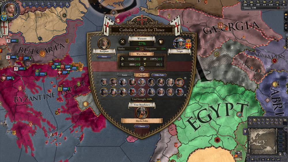 Crusader Kings II: Holy Fury (screenshot 2)