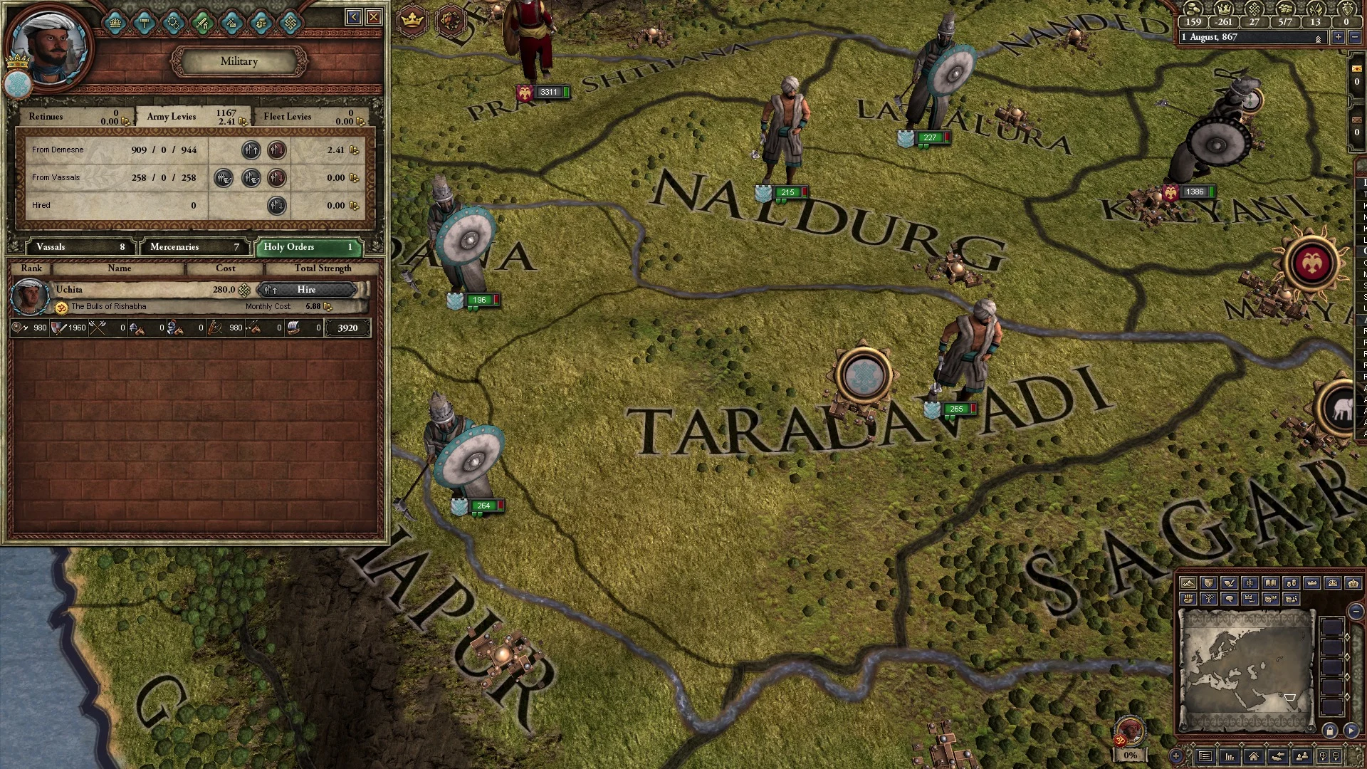 Crusader Kings II: Songs of India (screenshot 2)