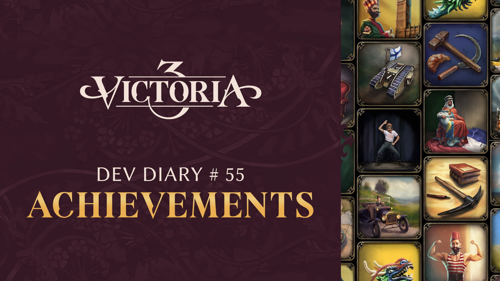 Dev Diary #55 - Achievements - Paradox Interactive