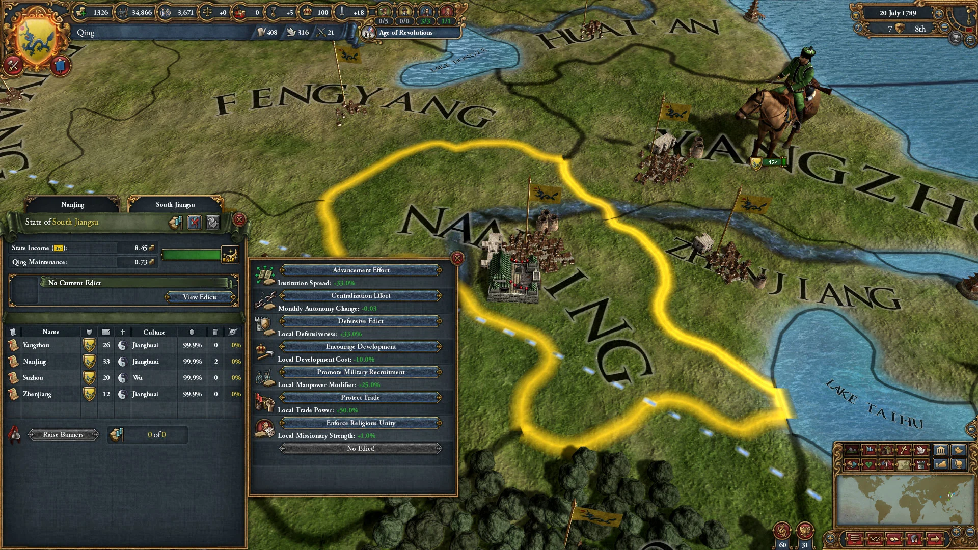 Europa Universalis IV: Mandate of Heaven (screenshot 3)