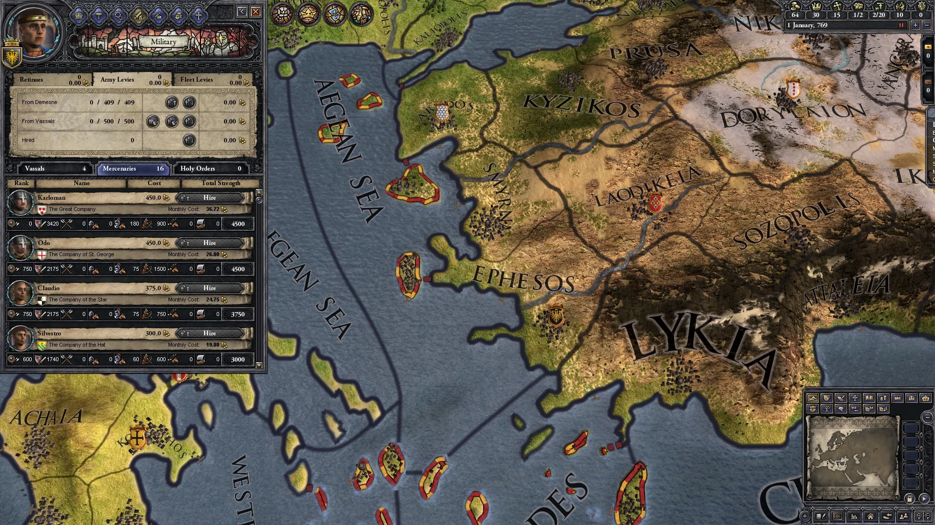 Crusader Kings II: Early Eastern Clothing Pack (screenshot 3)