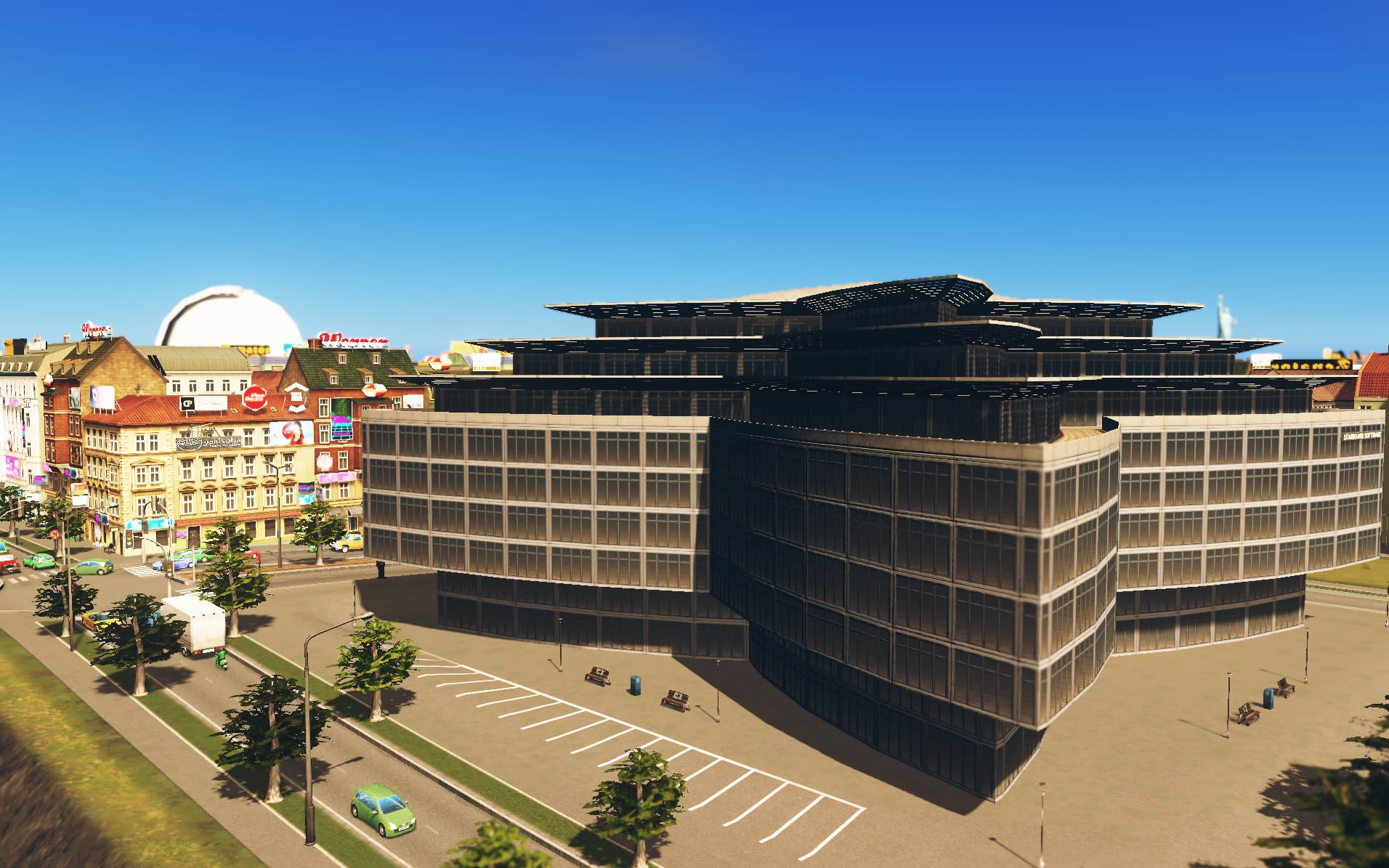 Cities: Skylines - High-Tech Buildings (screenshot 8)