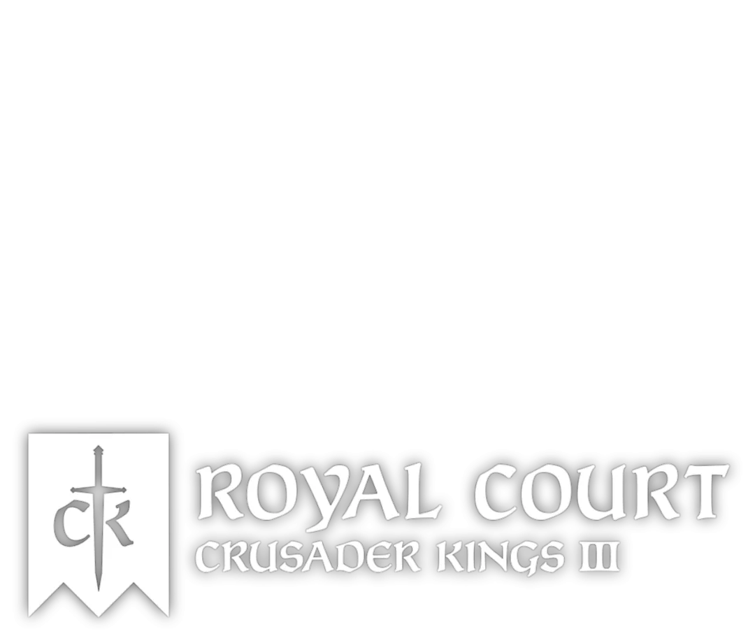 Logotype for Crusader Kings III: Royal Court