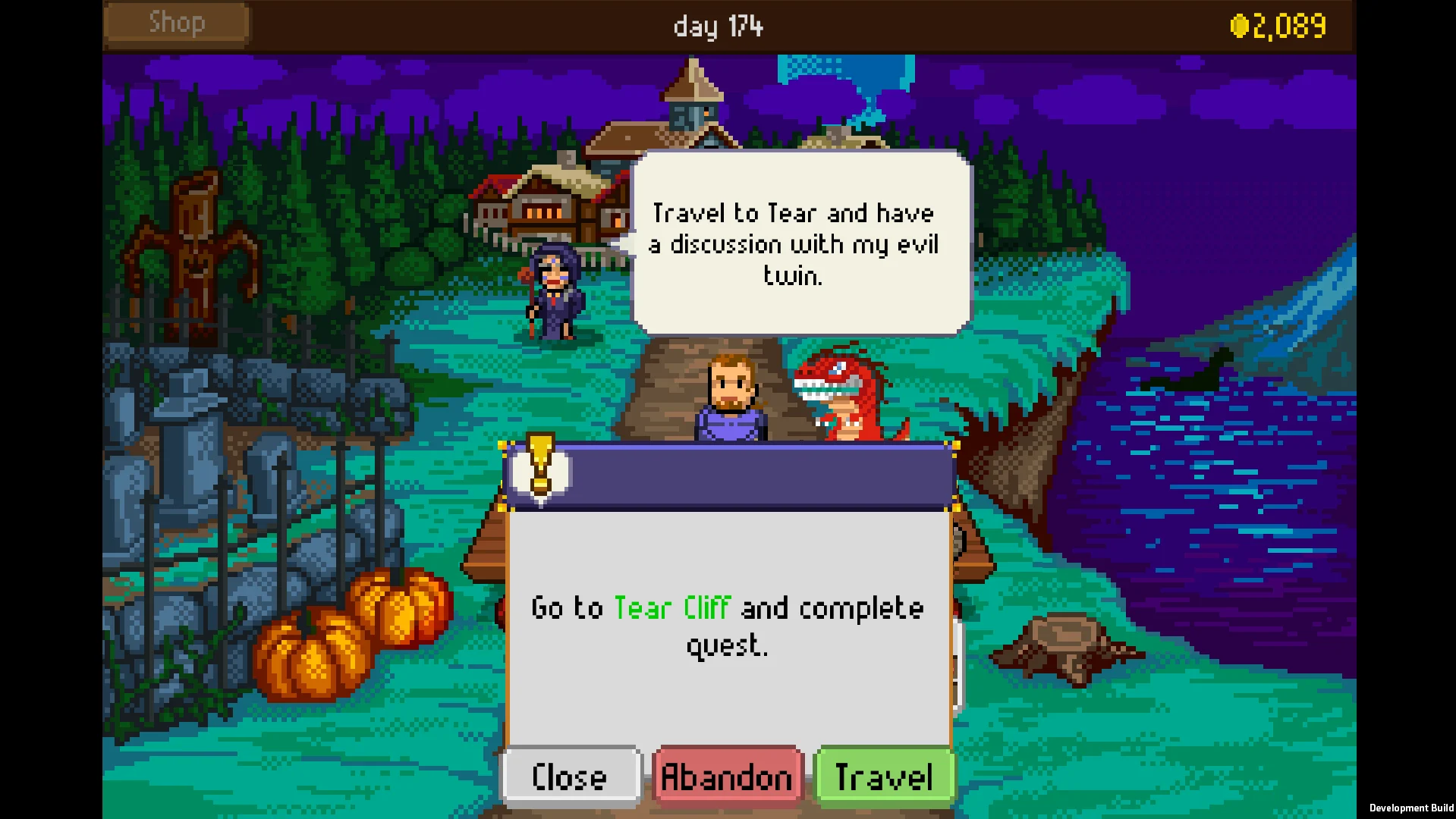 Knights of Pen and Paper: Haunted Fall (screenshot 2)