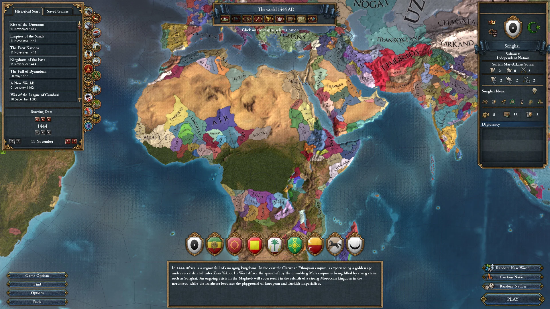 Europa Universalis IV: Origins Immersion Pack (screenshot 1)