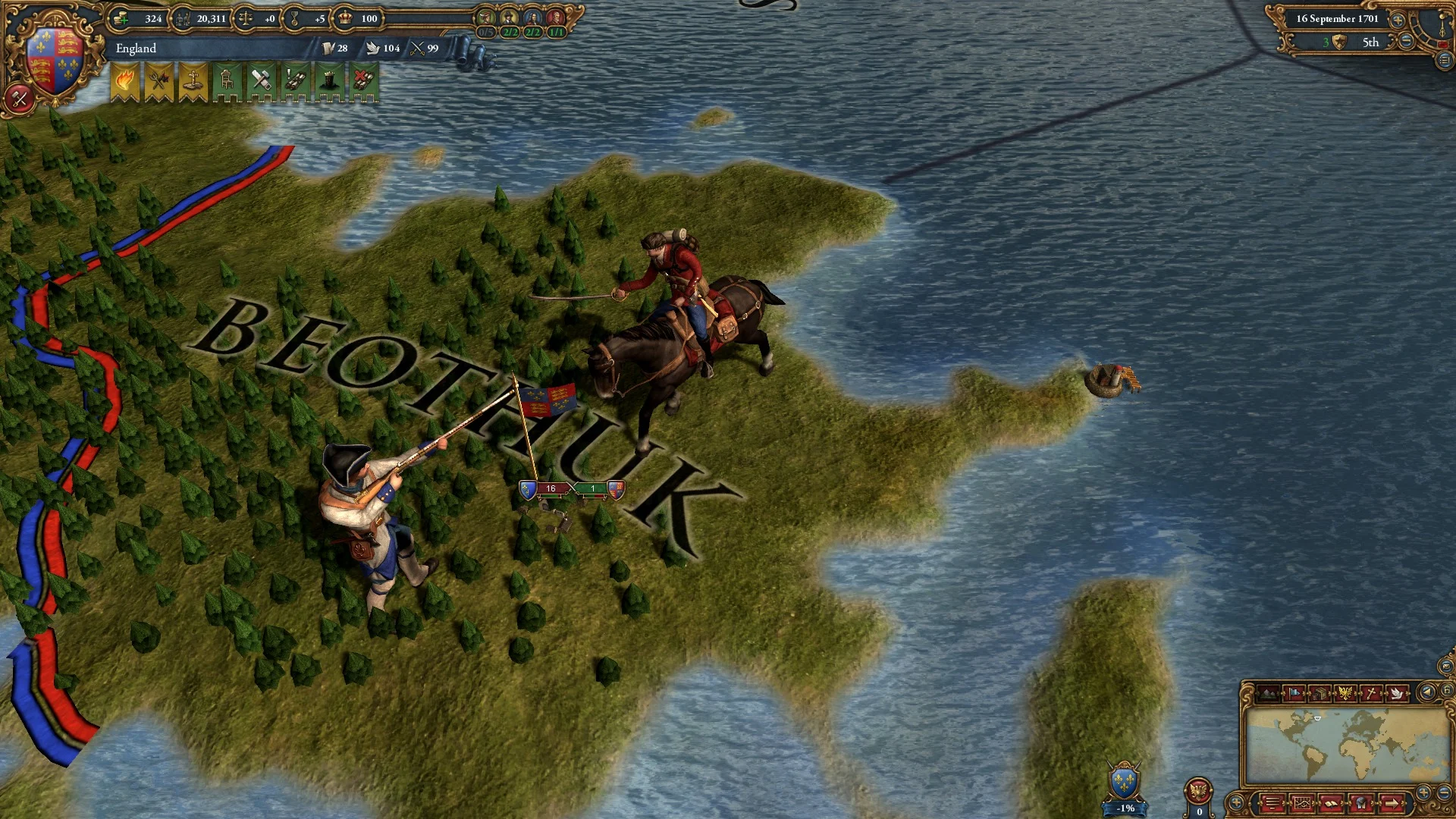 Europa Universalis IV: Colonial British and French Unit Pack (screenshot 4)