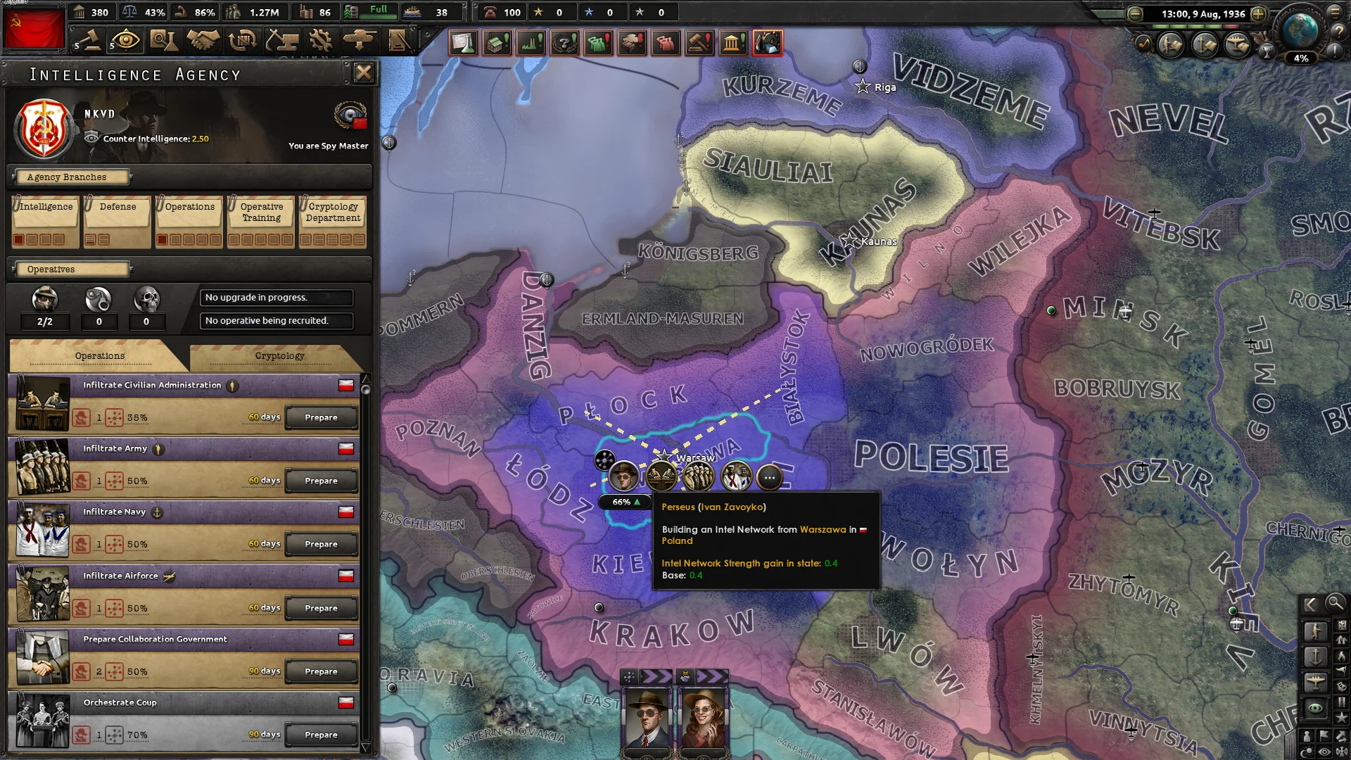 Hearts of Iron IV: La Resistance (screenshot 1)